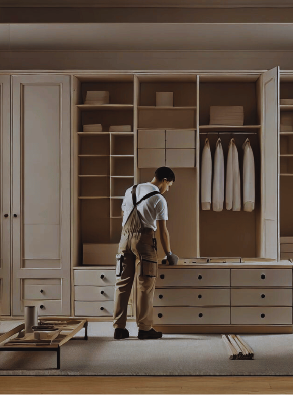 Mr Wardrobes bespoke furniture website